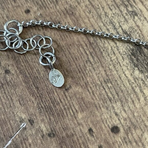 Silpada Sterling Silver 925 Necklace Roman Glass Amethyst Opal Labradorite Rare - Picture 11 of 16